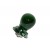 lamp 12V  15w    p26s + kraag groen